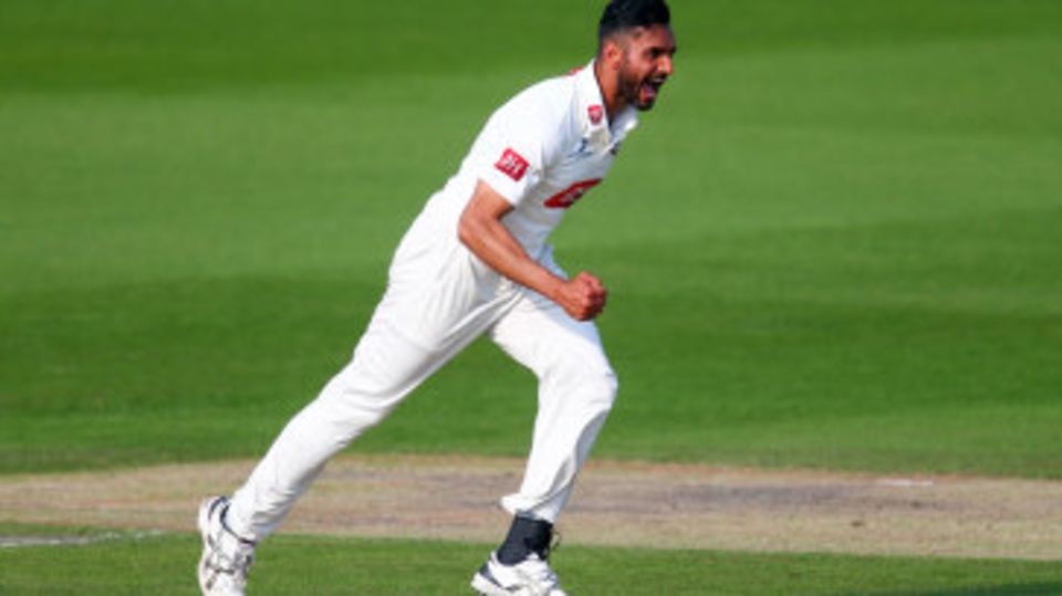 Ajmal Shahzad delivered a three-wicket burst