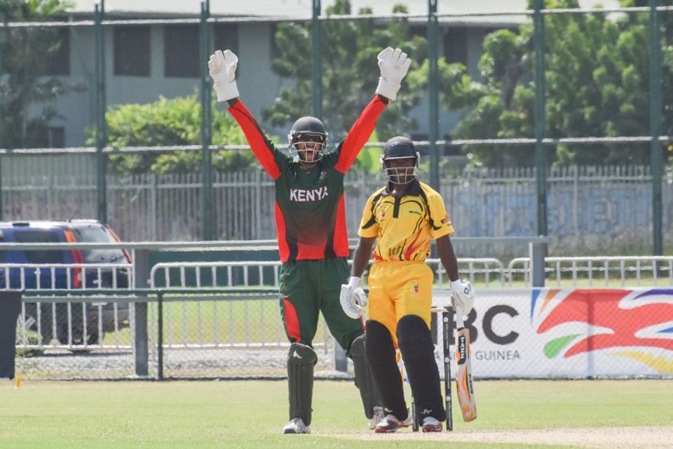 Irfan Karim (wicketkeeper): "Increasing participation levels is not as easy as it sounds. Poverty is a problem in Kenya. This is where the government needs to intervene and provide support "