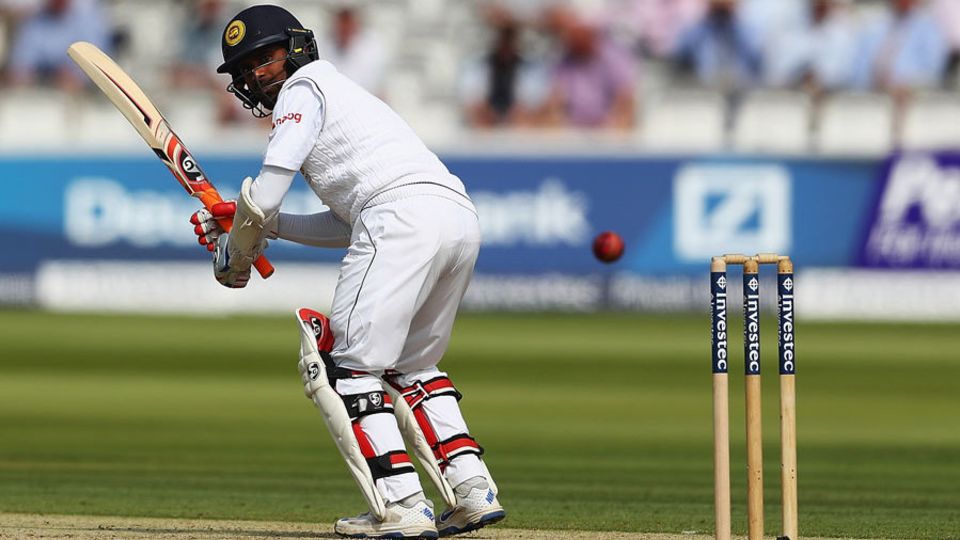 Kaushal Silva has three half-centuries in three Test innings at Lord's; his lowest score here is 57