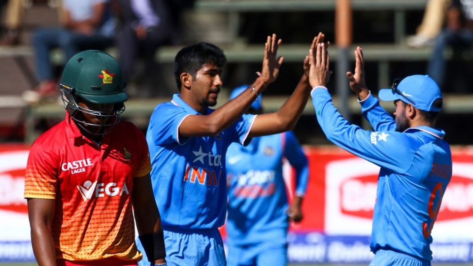 India's seamers made the early breakthroughs after MS Dhoni chose to bowl in the series opener