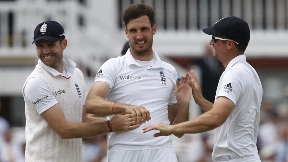 Steven Finn enjoyed his best day of the series at Lord's