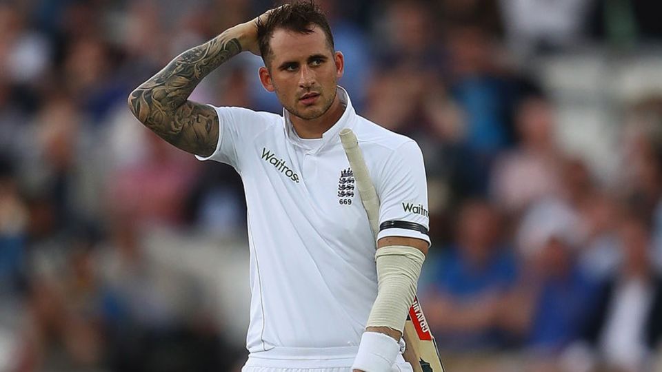 Hales reviewed but his luck had run out and he departed short of the milestone again