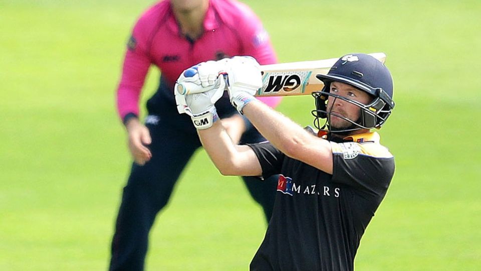 Adam Lyth in action during Yorkshire's previous win against Northants