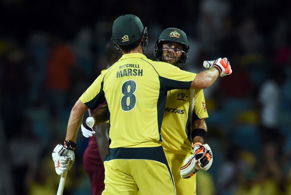 Marsh (79*) and Glenn Maxwell (46*) then sealed Australia's berth in the final with six wickets and eight balls to spare