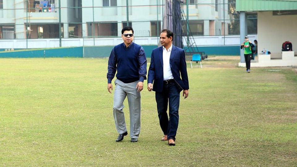 Minhajul Abedin (left) will join Habibul Bashar on the new Bangladesh selection panel