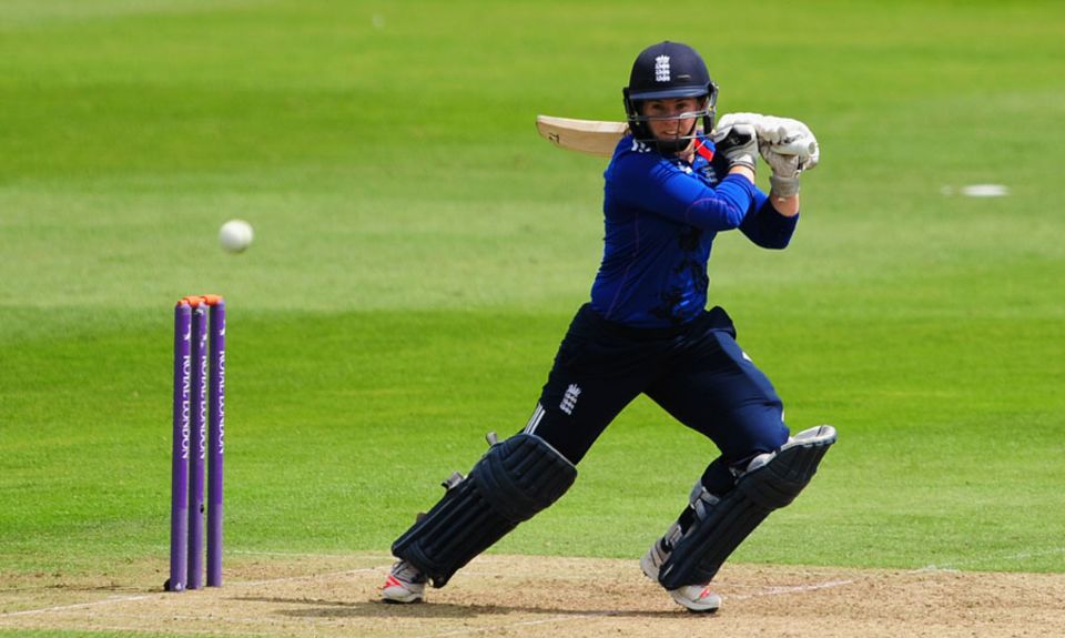 Tammy Beaumont made the second-highest one-day international score by an England batsman