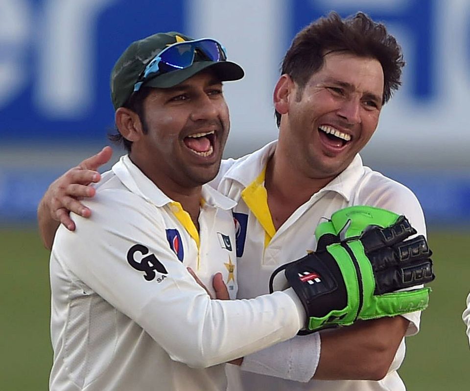 <i>"Ai hai hai"</i>: the wicketkeeper strives to understand what the leggie is doing better than anyone on his side and that explains why the former reacts with much joy