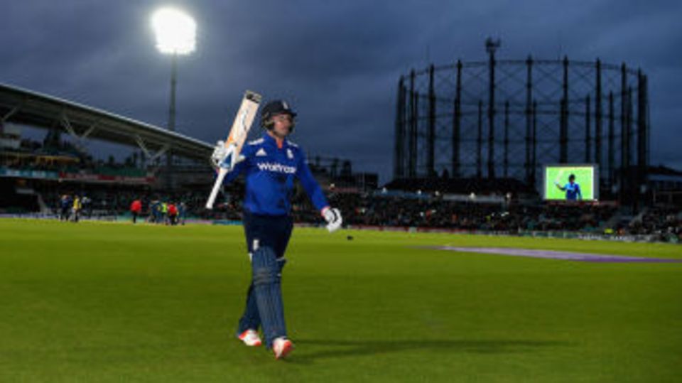 Jason Roy fell five runs short of England's ODI record