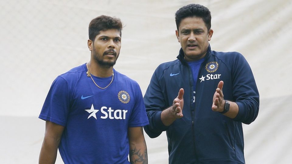 Anil Kumble praised India's pace duo of Umesh Yadav and Mohammed Shami