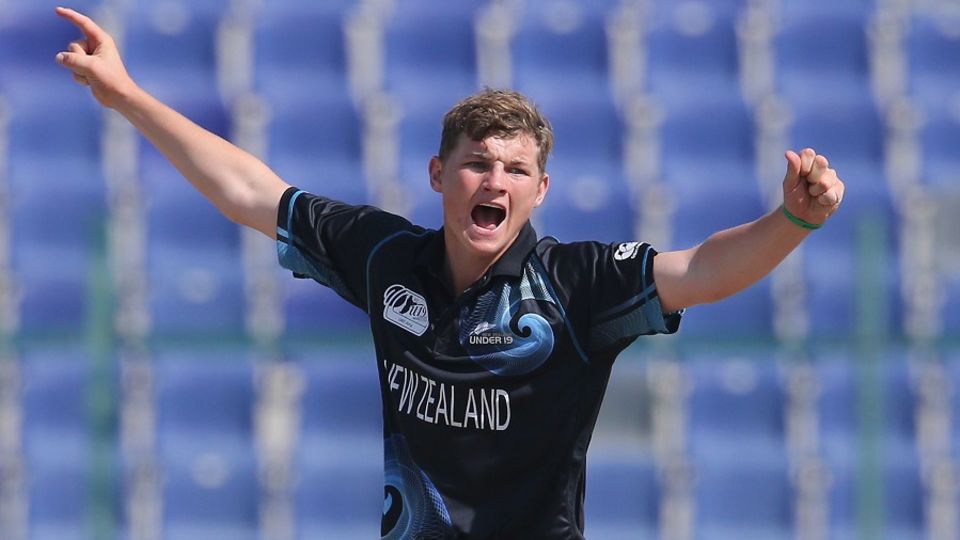 Left-arm spinner Jeremy Benton played for New Zealand in the 2014 Under-19 World Cup