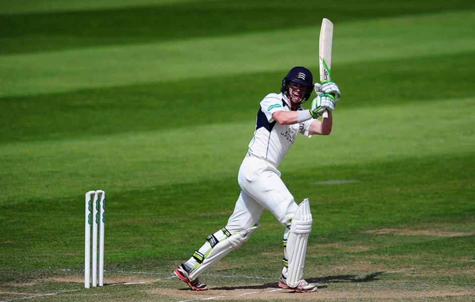 Nick Gubbins has led the way with the bat as Middlesex went top of Division One