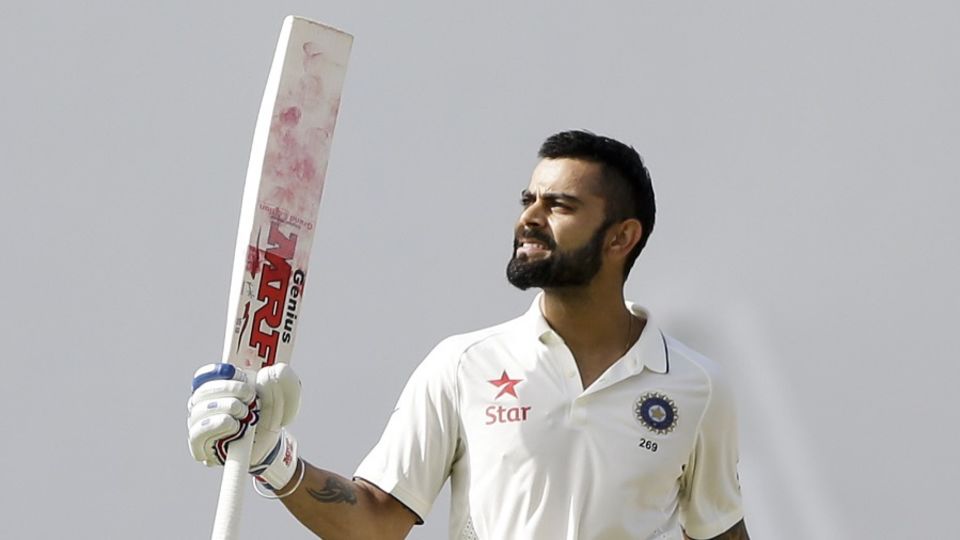 Kohli soon brought up his 12th Test century off 134 balls, an innings that contained 11 fours