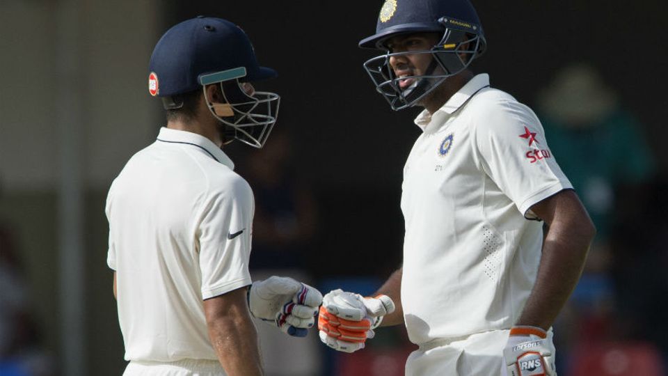 He found an able partner in R Ashwin, who was unbeaten on 22. Kohli ended the day on 143, India were 302 for 4