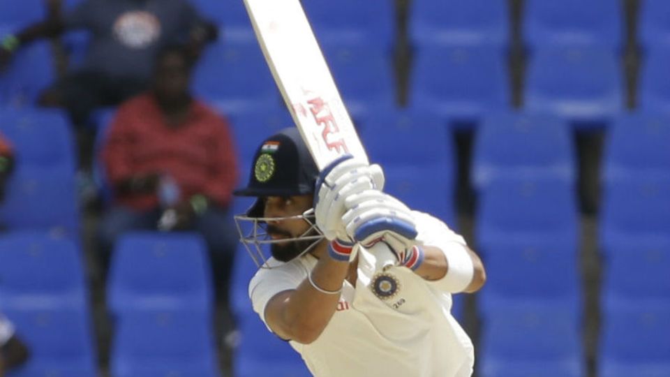 Virat Kohli was in sublime form; he was quickly off the blocks and had Holder worried