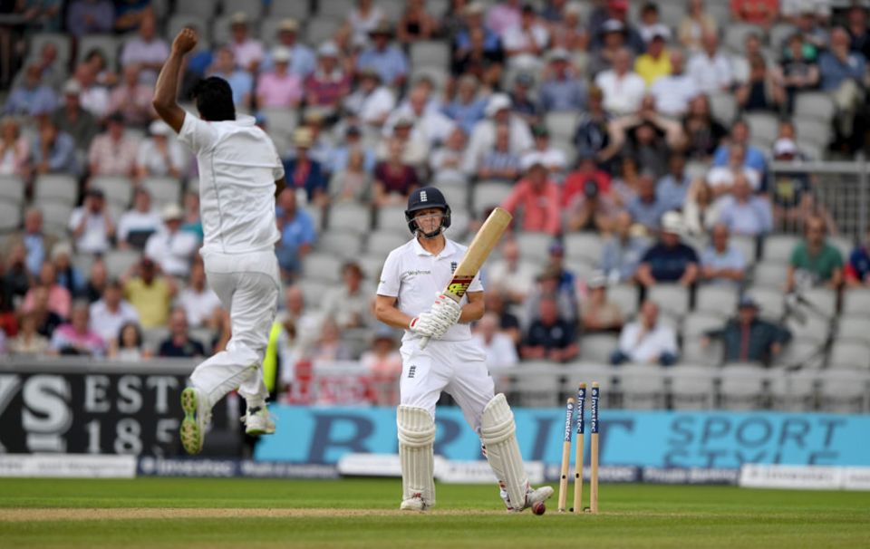 Gary Ballance added 73 with Root before chopping on to his stumps late in the day
