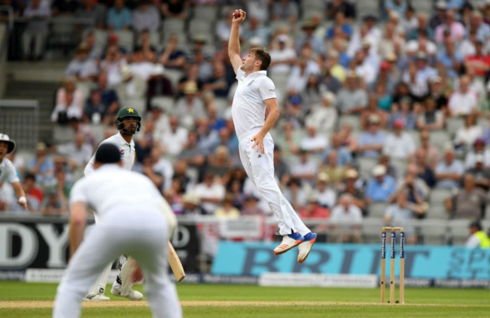 Is it a bird, is it a plane? Chris Woakes has been in super form this summer