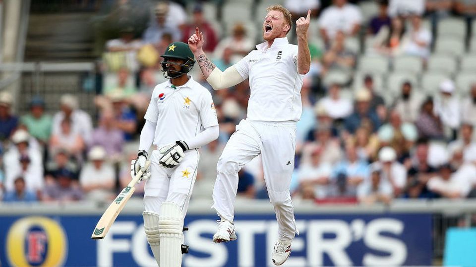 Ben Stokes was part of a high-octane finish to the second day