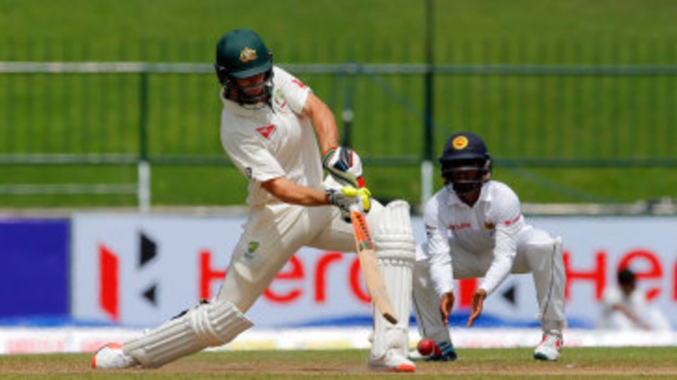 Mitchell Marsh struck five fours in his cameo of 31