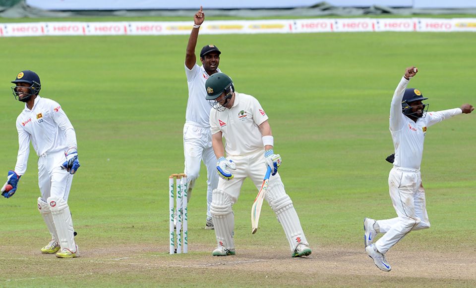 Australia featured in seven Test innings collapses this year, four of them on the tour of Sri Lanka