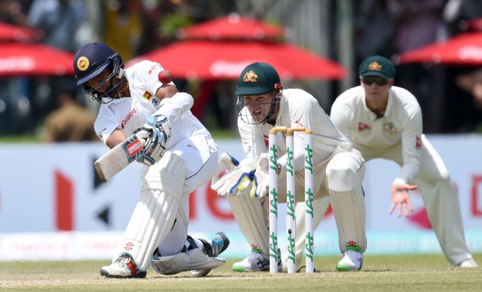 Mendis was particularly fluent, stroking ten fours and two sixes as he continued his good form