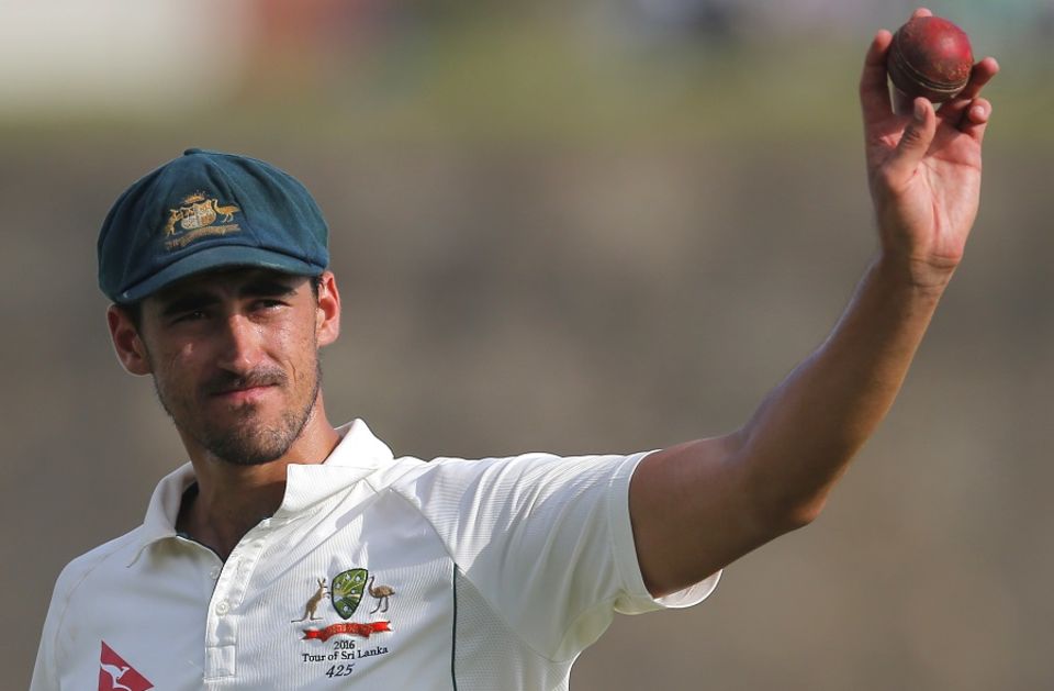 He ended with figures of 5 for 44, the best by a visiting seamer in Galle