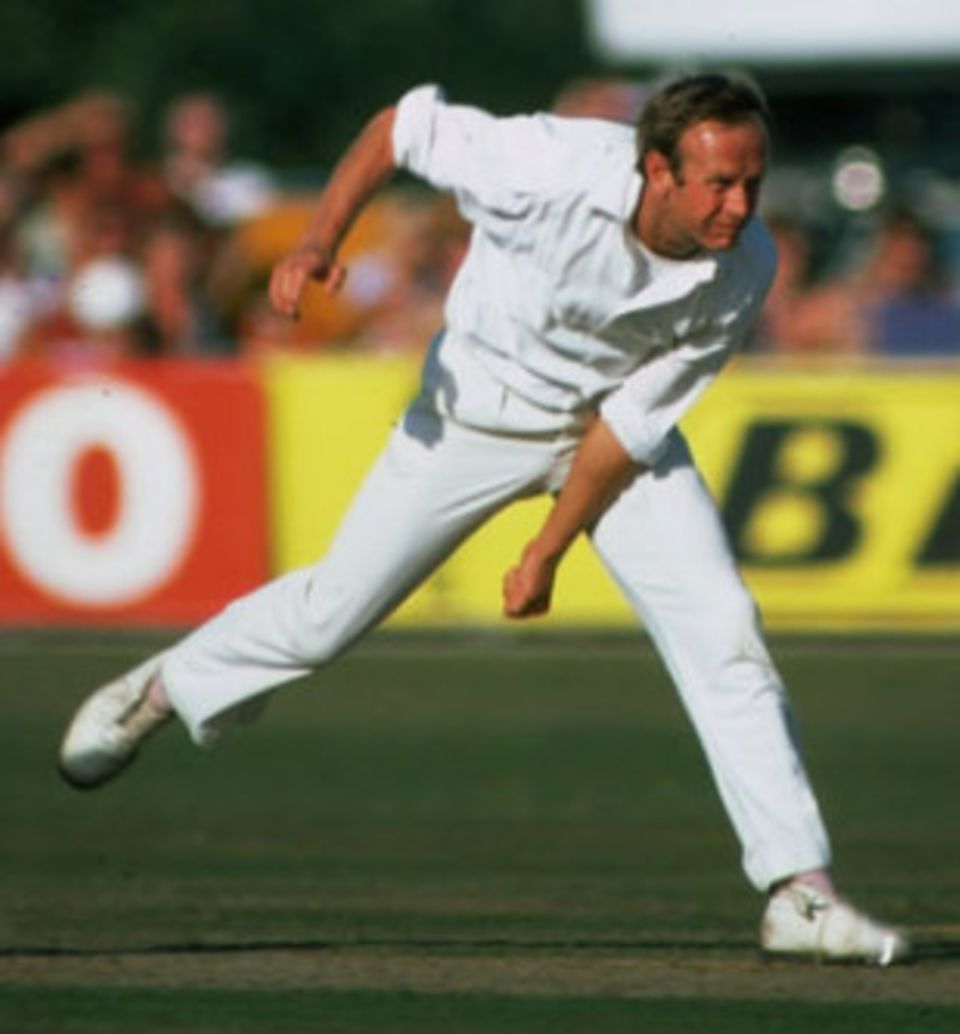 Underwood: sharp eye for a batsman's weakness