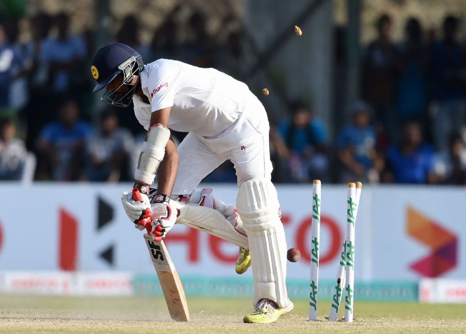 Herath fell to the reverse sweep and Dilruwan was cleaned up by a Starc yorker for 64 as Sri Lanka were dismissed for 237