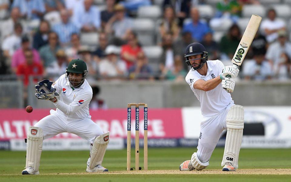 James Vince plays through the off side