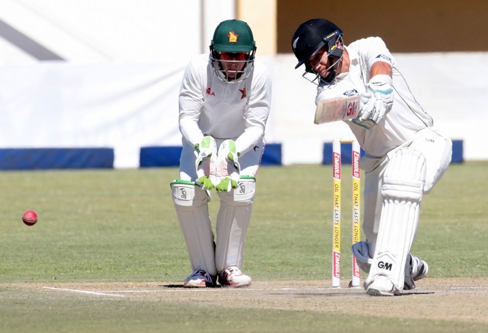 Williamson edged Michael Chinouya to gully for 113, but Ross Taylor continued the good work, surpassing his mentor Martin Crowe to become New Zealand's third-highest run-scorer in Tests