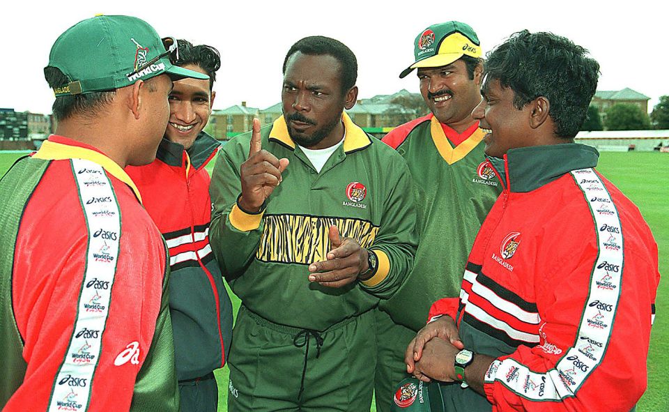 Gordon Greenidge, who coached Bangladesh towards qualification for the 1999 World Cup, was unexpectedly fired in the middle of that tournament