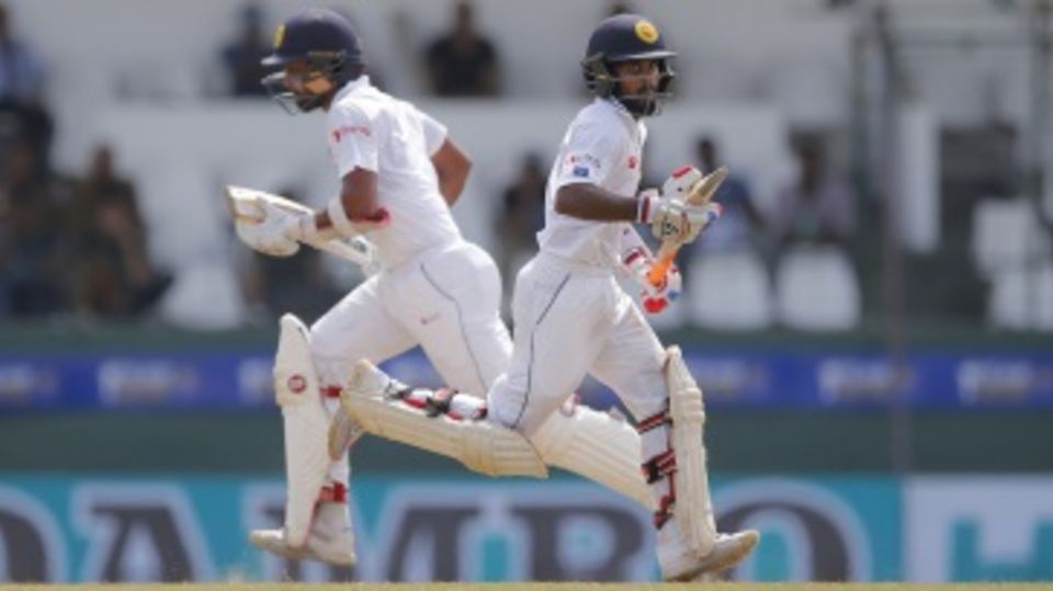 Dinesh Chandimal and Kaushal Silva stretched Sri Lanka's lead