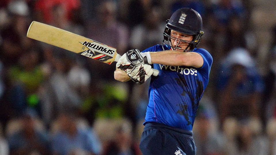Eoin Morgan had to work hard for his runs
