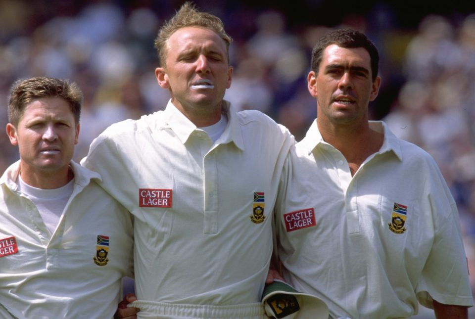 "I was disappointed with Cronje, but I am proud of the fact that I never publicly condemned him. What happened happened, and I can understand because I kind of knew him"