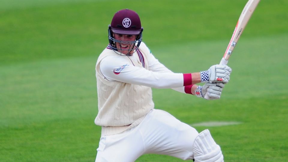 Craig Overton needs three more runs for a maiden Championshop hundred