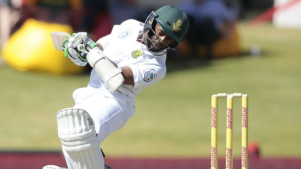 Resuming on 105 for 6 with an overnight lead of 372 runs, South Africa batted for an hour on the fourth morning
