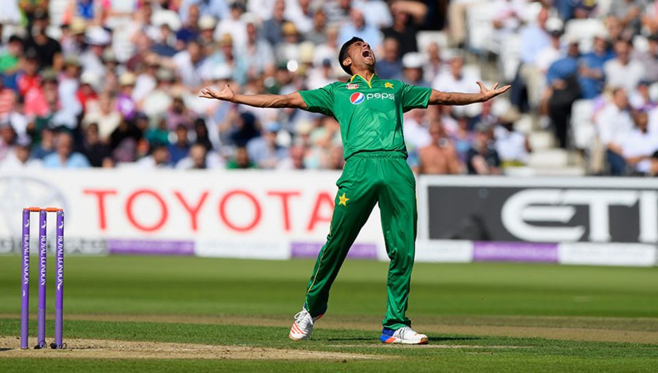 Hasan Ali was ecstatic after making the first breakthrough