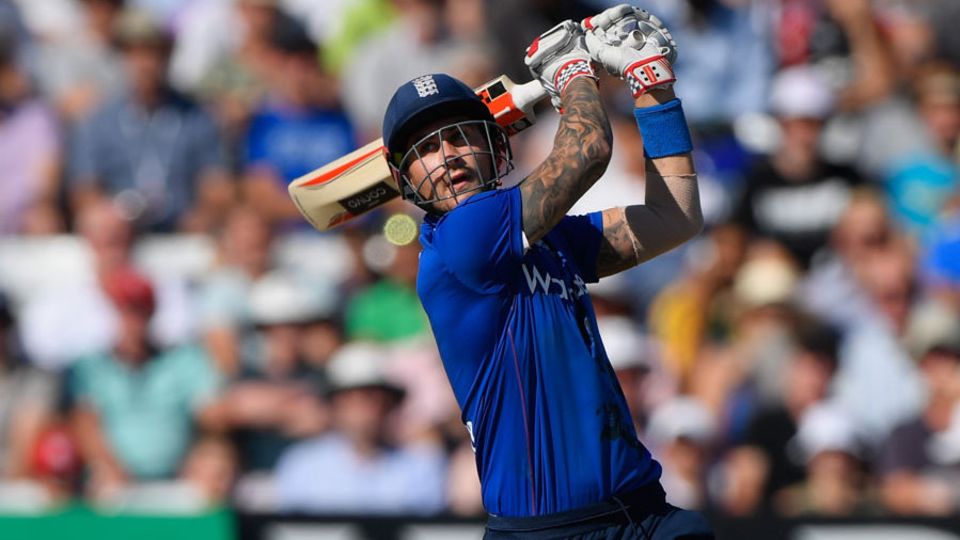 Hales cut loose as the stand began to grow