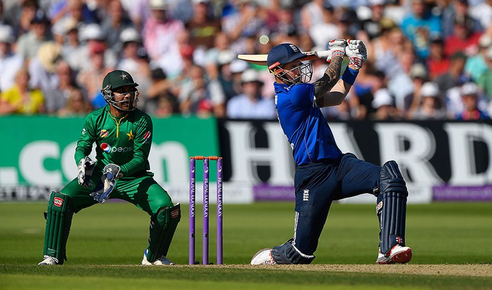 Hales continued to cut loose as England piled on the runs