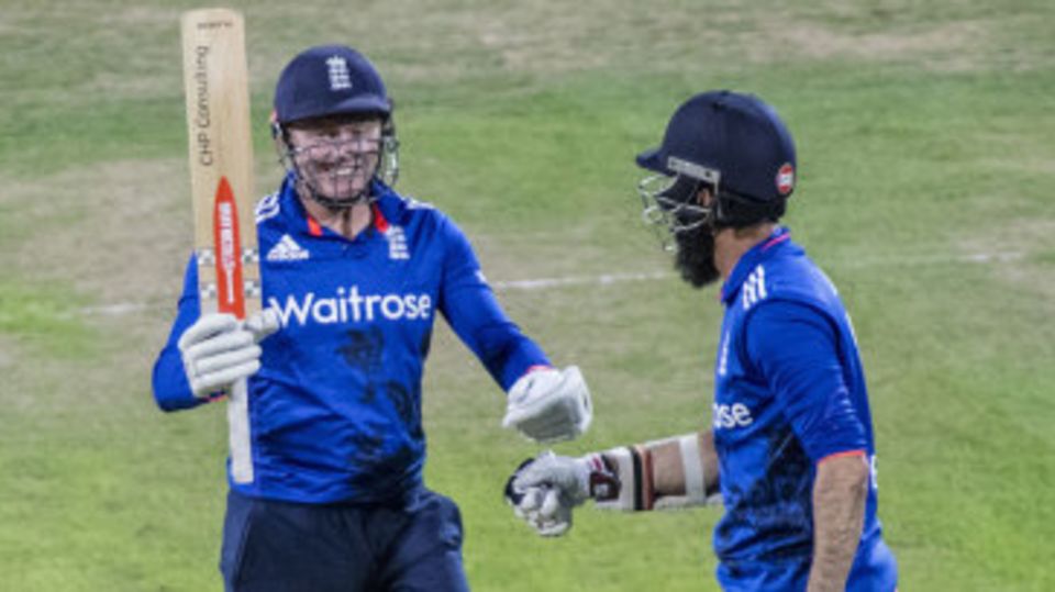 Jonny Bairstow notched a fifty on his home ground