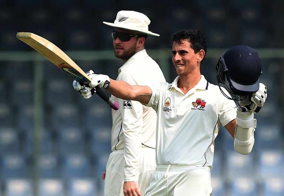 File photo - Siddhesh Lad scored his fourth first-class hundred