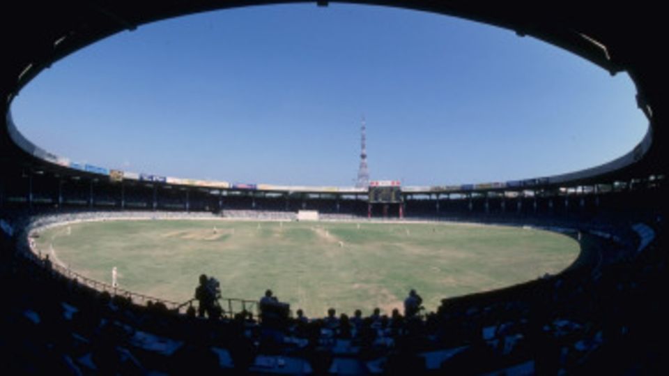 A general view of the MA Chidambaram Stadium, also known as Chepauk