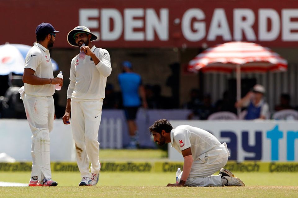 Bhuvneshwar Kumar deserved a break by the end: he had claimed 5 for 48, the second-best figures by an Indian seamer in India since the turn of the century