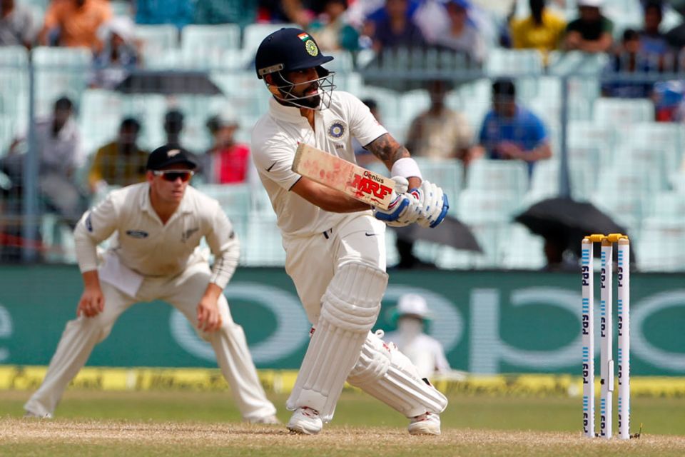 But Kohli showed excellent awareness of the field to push India's lead past 200