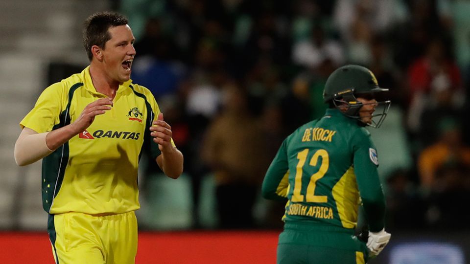 Chris Tremain was Australia's leading wicket taker for the series