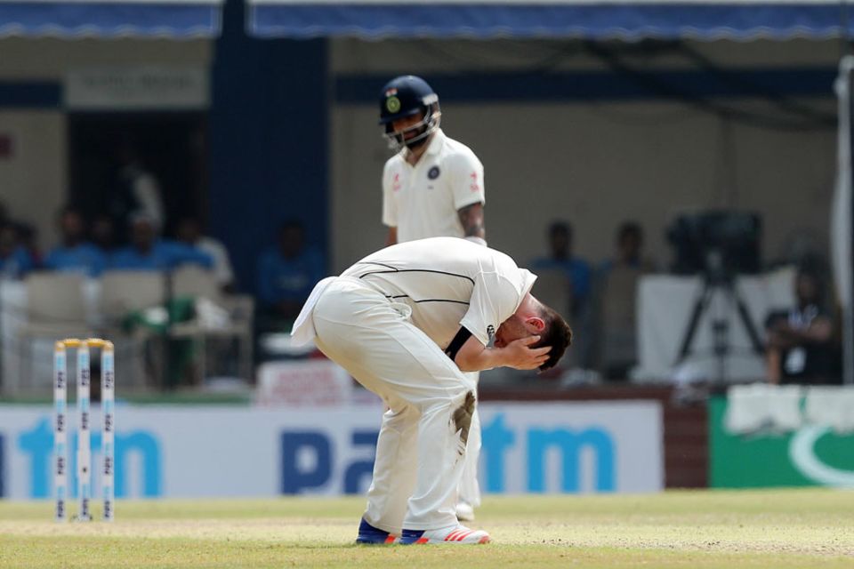 Counting the final session on day one, New Zealand went through three sessions without a wicket