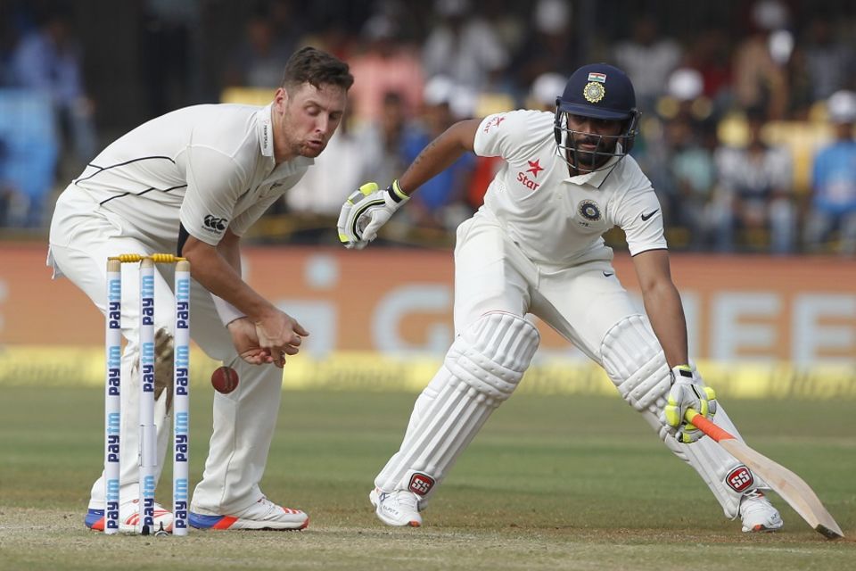 Ravindra Jadeja ran down the danger area repeatedly leading to the umpires awarding five penalty runs to New Zealand