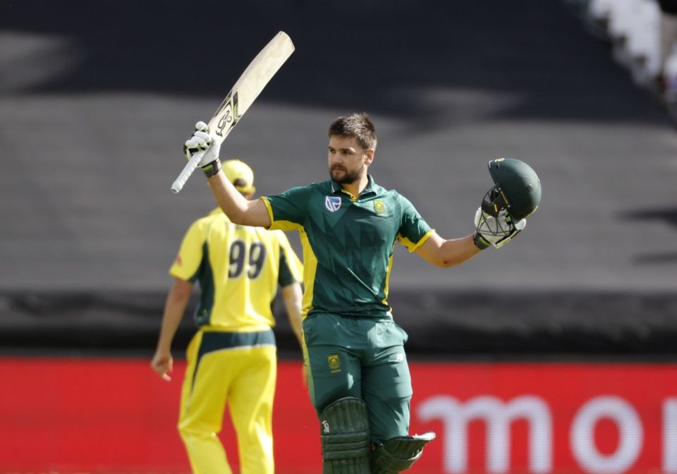 After Duminy carved Mennie to backward point, Rossouw went on to strike 122, his third ODI century