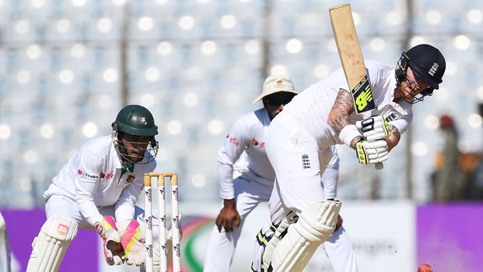 Ben Stokes followed his wickets with a vital innings