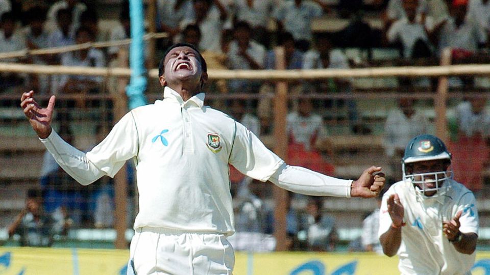 Shakib Al Hasan claimed seven in the first innings against New Zealand in 2008, but couldn't win the match