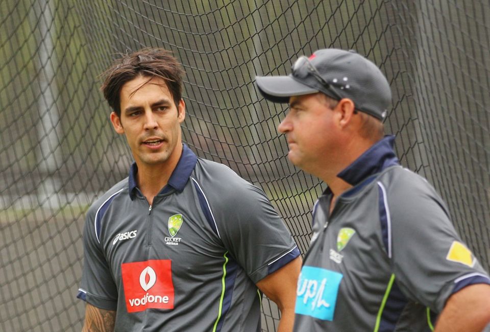 Mitchell Johnson said he had lost respect for Arthur after the homework sackings